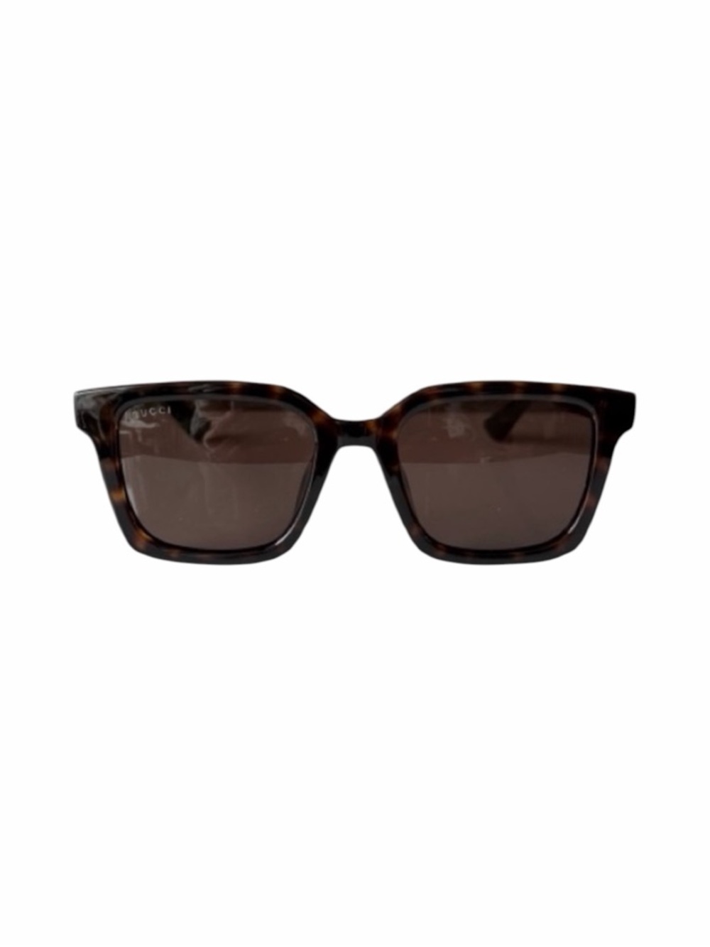 Gucci Havana Tortoise Square Sunglasses Brown Lens Unisex 54-20 GG1582SK - NIB